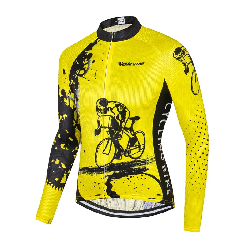 Title 5, Completo ciclismo maniche lunghe da uomo, trasp...