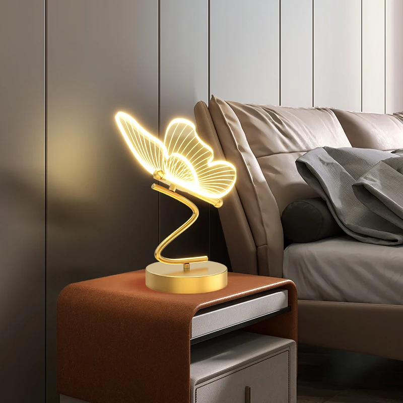 Title 3, Modern Light Luxury Creative Butterfly Decorati...