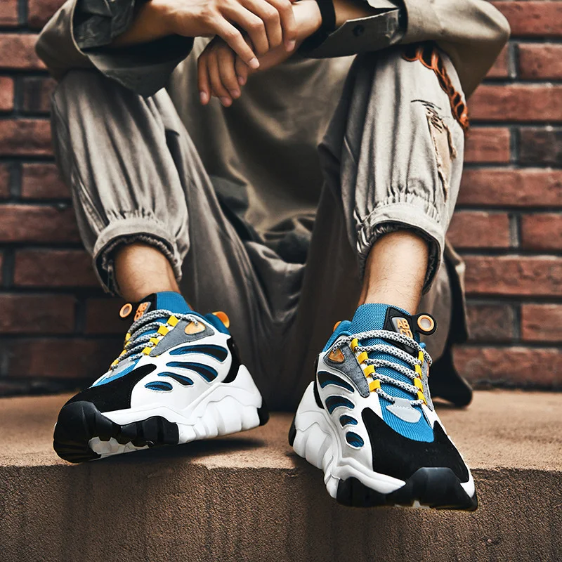 Hoogwaardige "daddy shoes" met dikke zool voor extra hoogte en comfort. Ervaar een trendy look en comfortabel loopgevoel. — foto 6