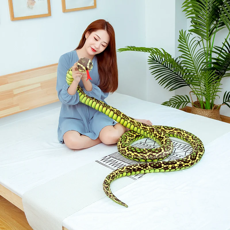 Title 5, Zodiac Snake Big Boa Constrictor Doll, cuddly p...