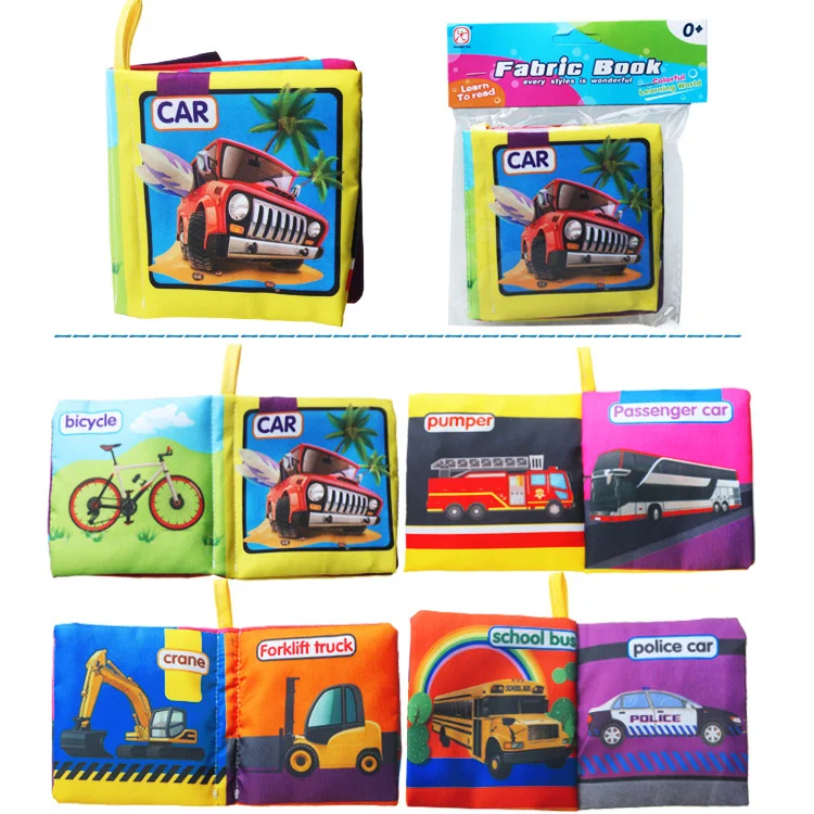 Title 16, Touch the Animal Sound Paper Tear Cloth Book Se...