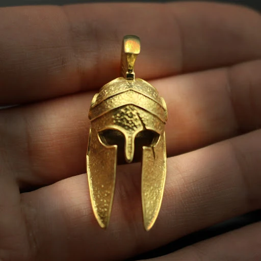 Title 1, Ancient knight helmet, authentic replica, offer...