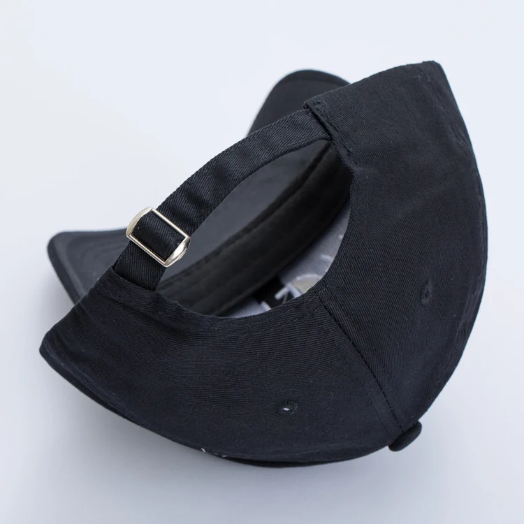 Solid Color Japanese Embroidery Curved Edge Baseball Cap perfect for casual style and sun protection. Features an elegan — photo 3