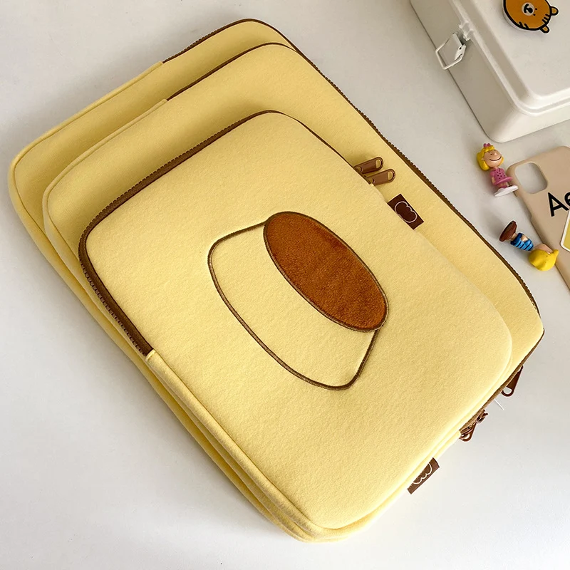 Title 7, Korean Ins Wind Cartoon Cute Embroidery IPad Case