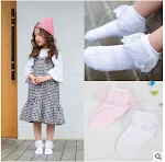 Lace girls socks Elegant and comfortable socks for your little one's feet. Perfect for special occasions or everyday wea — photo 2