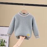 Maglione Bambino Girocollo Pullover, Morbido e Confortevole, Perfetto per l'Uso Quotidiano, Caldo e Alla Moda, Per Bambini di Tutte le Età — foto 1