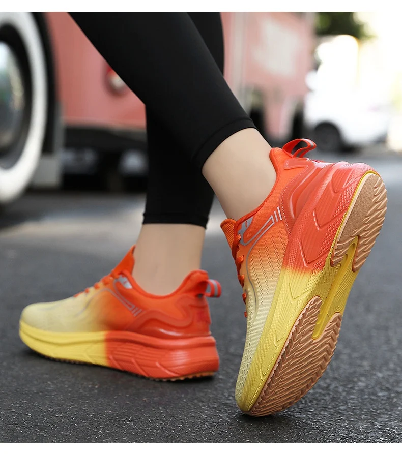 Title 8, Couples Running Shoes Female Breathable Shock A...