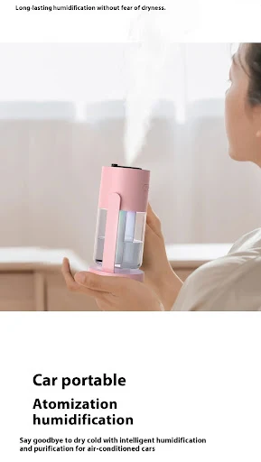 Title 8, Starry Sky Projection Humidifier USB Creative A...