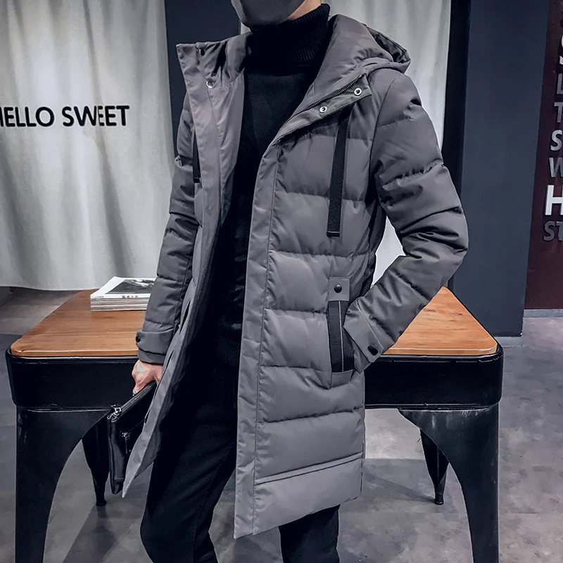 Men's Winter Mid-Length Hooded Padded Jacket – Warm, Comfortable Protection for Cold Weather. — photo 4