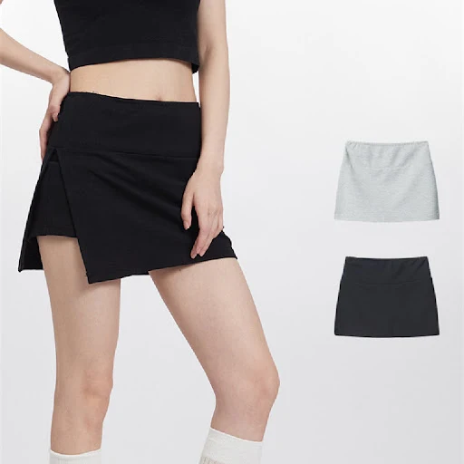 Title 2, Womens Split Culottes Hip Skirt, stylish and c...