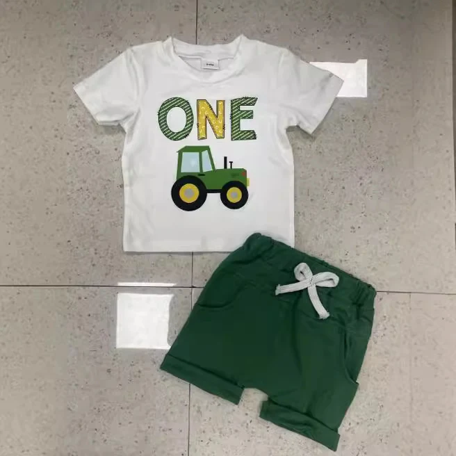 Roupa de Aniversário Manga Curta Infantil Conforto e Alegria para a Festa. Ideal para um dia especial e inesquecível, com muito estilo. — foto 2