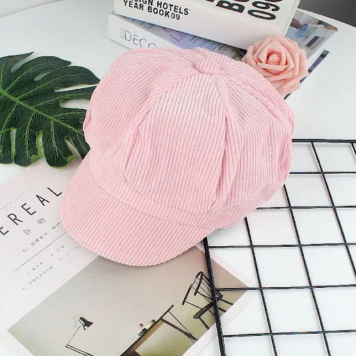Title 9, Men and Women Fashion Simple Solid Color Beret ...