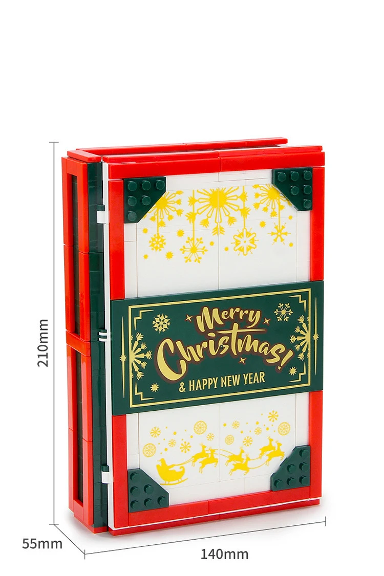 Title 1, Christmas Series Building Blocks Book Gift Sant...