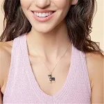 Colar com pingente Rowena fofo e fashion. Um acessório estiloso para mulheres que buscam um toque de charme e elegância em seus looks. — foto 7