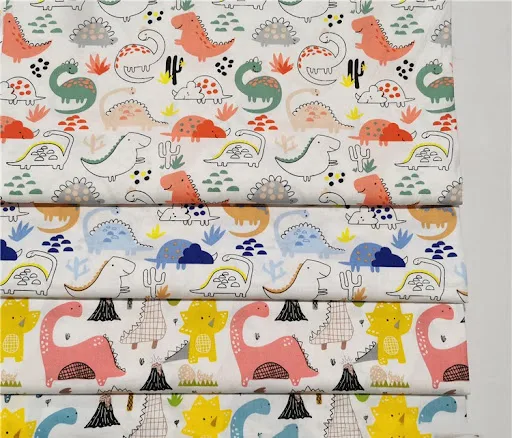 Title 2, Twill Cartoon Dinosaur Pure Cotton Quilt Sheet ...