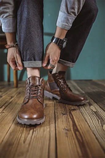 Title 9, Botas de tornozelo estilo britânico Martin Tool...