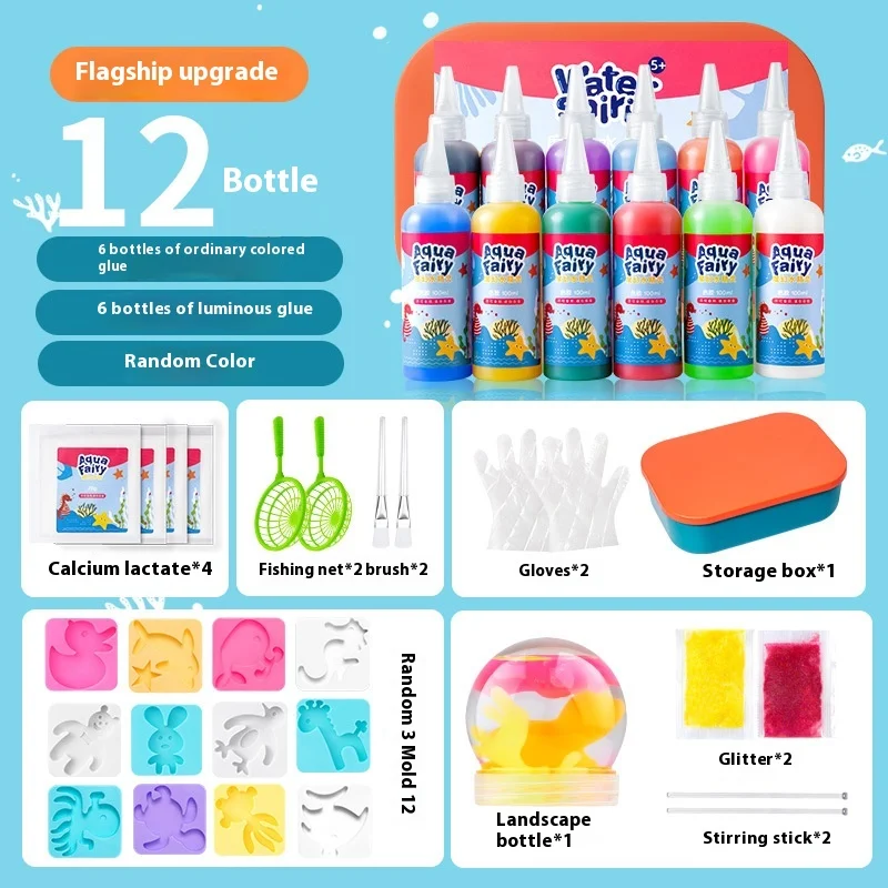 Quebra-cabeça Magic Vaporeon DIY Pacote de Materiais Artesanais para Garrafa Conjunto Faça você mesmo e crie um Vaporeon mágico e exclusivo. — foto 9