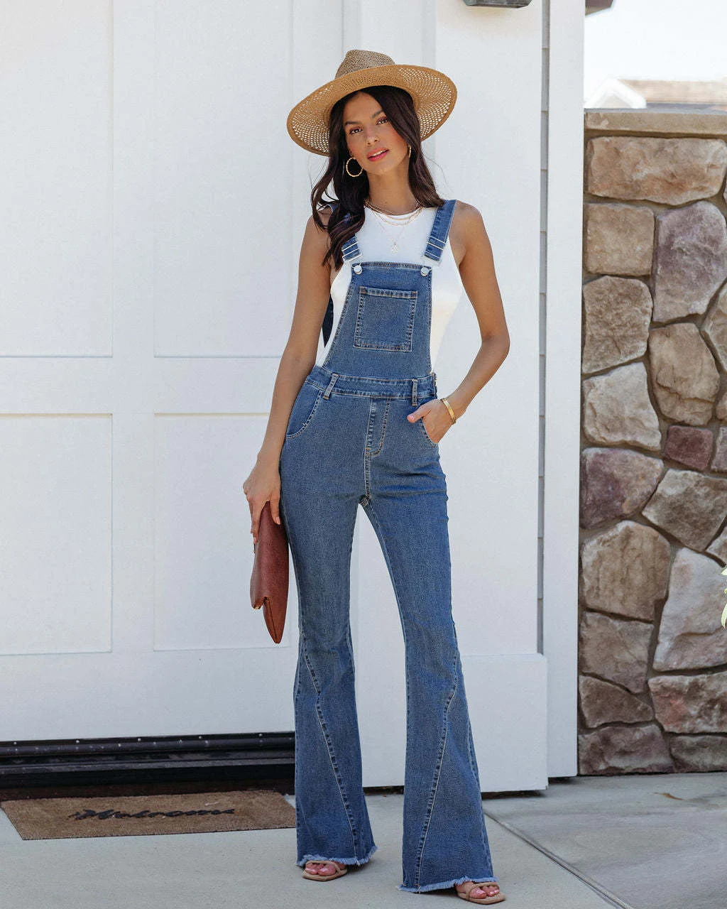 Title 2, New Loose-Leg Bell-Bottom Jeans for Women, Slim...