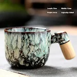 Round Handle Brown Green
