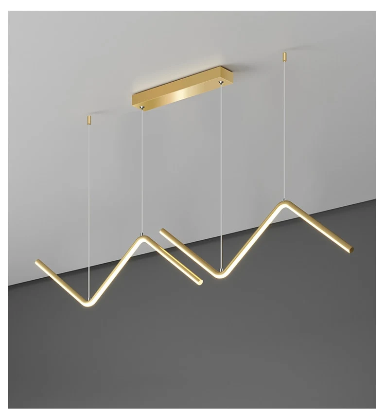 Title 5, LED Chandelier Minimalist Design for Living Roo...