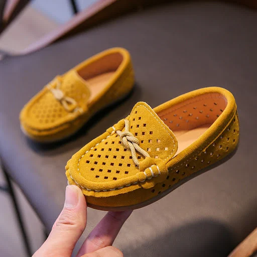 Title 7, Ademende casual flanellen kleine schoenen. Comf...