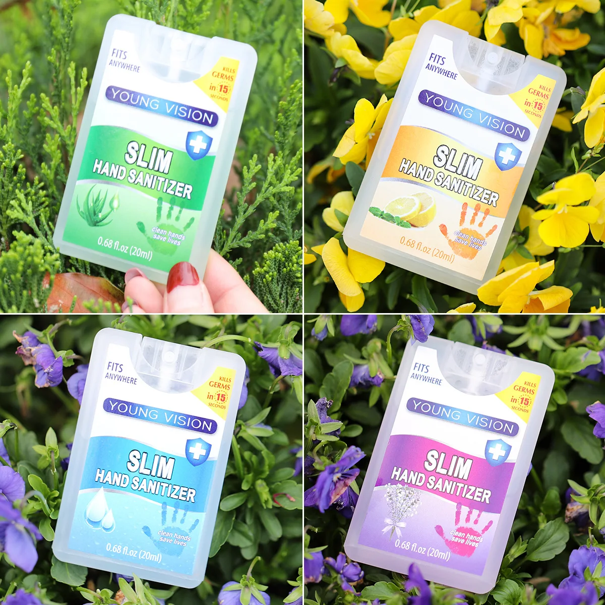 Title 5, 20ml Card Spray Water-Free Hand Sanitizer. Kill...