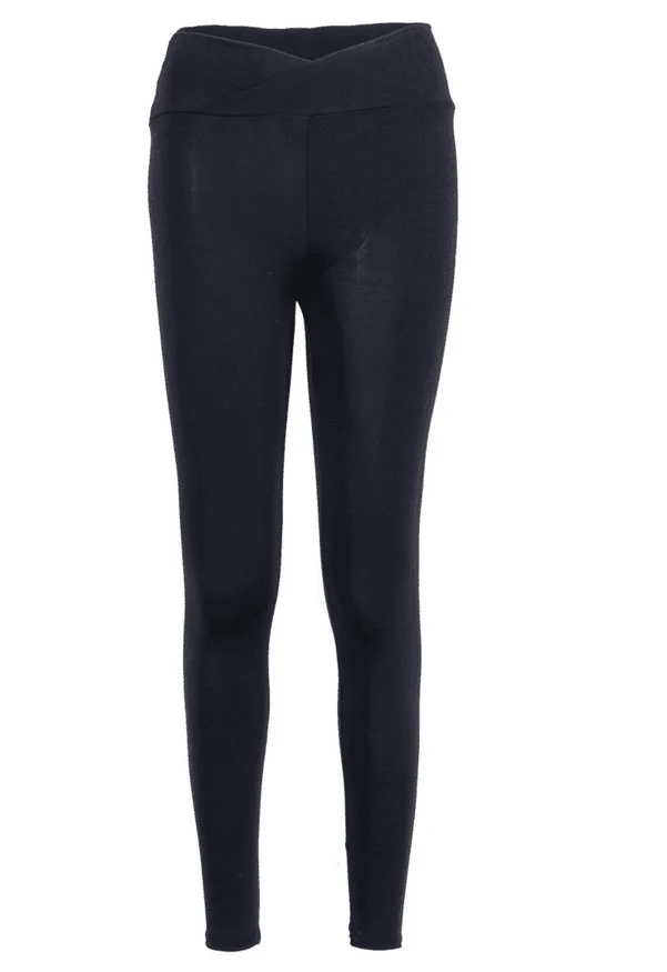 Leggings femininas de cintura alta com stretch, modernas e confortáveis. Ajuste perfeito, modelam o corpo e são ideais para diversas atividades. — foto 2