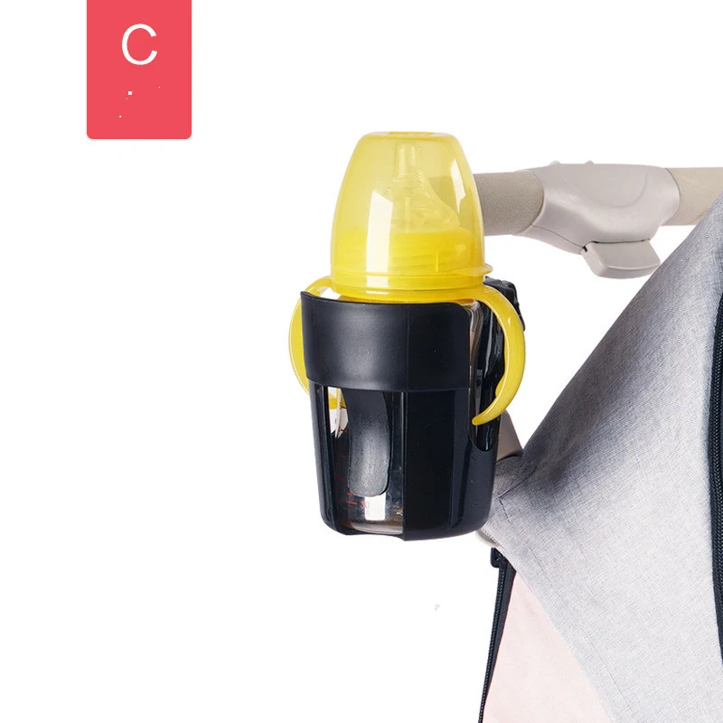 Porta-copos para carrinho de bebê, suporte para mamadeira e garrafa, mantém bebidas acessíveis e seguras durante os passeios. — foto 4