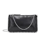 Bolsa de damas Billetera de compartimento de bolsa cuadrado pequeño con cuentas — foto 5