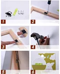 Siyah beyaz aslan tablosu ile cesur bir dekorasyon. Bu benzersiz sanat eseri ile evinize veya ofisinize vahşi bir zarafet katın. Duvarınıza yakışacak! — Fotoğraf 6