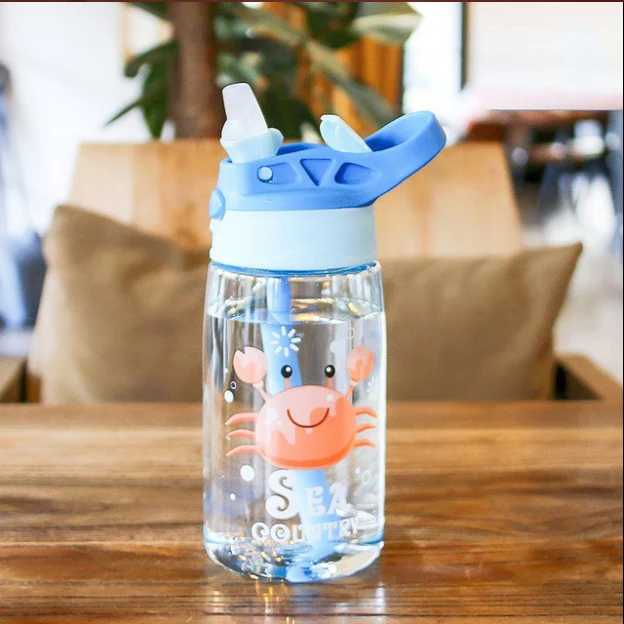 New Style Duckbill Plastic Cartoon Cute Portable Cup perfect for kids and adults to enjoy their favorite drinks on the g — photo 1