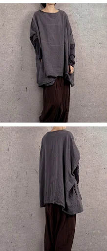 Title 18, Design Sense Spring Womens Washed Cotton Handm...