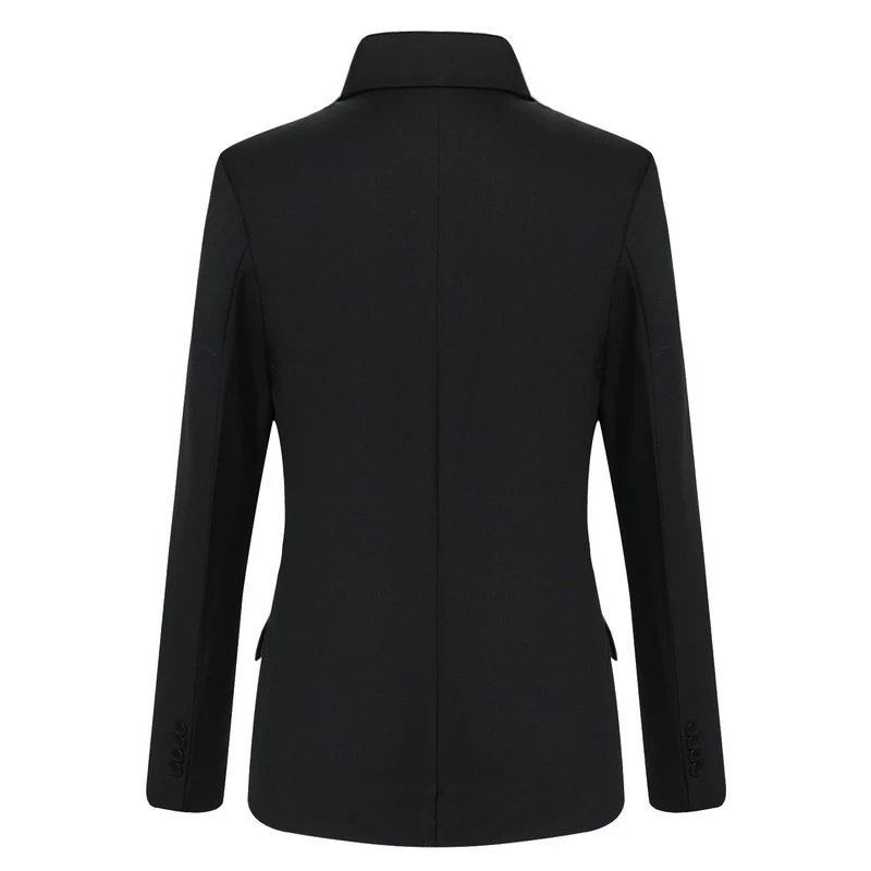 Terno Masculino Casual Slim Cor Sólida Pequeno Fashion Elegante Caimento Ajustado Conforto e Estilo para Ocasiões Casuais Visual Moderno — foto 2