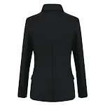 Terno Masculino Casual Slim Cor Sólida Pequeno Fashion Elegante Caimento Ajustado Conforto e Estilo para Ocasiões Casuais Visual Moderno — foto 2