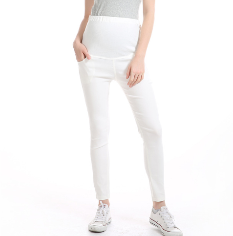 Spring pregnant women wild trousers pants. Comfortable and stylish loose fit for expecting mothers. Perfect for everyday — photo 7