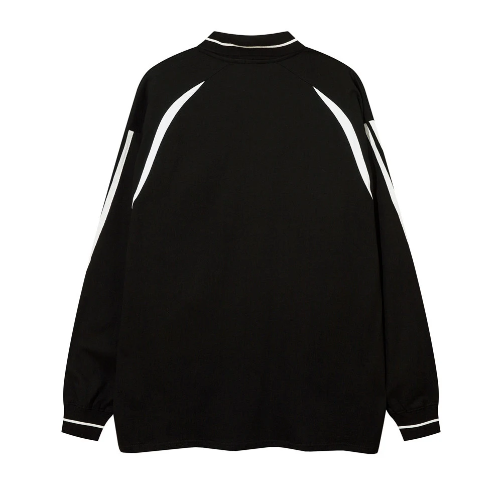 Heren casual sport pullover top, comfortabel en veelzijdig, ideaal voor sport en vrije tijd. Biedt bewegingsvrijheid en een moderne, ontspannen look. — foto 13