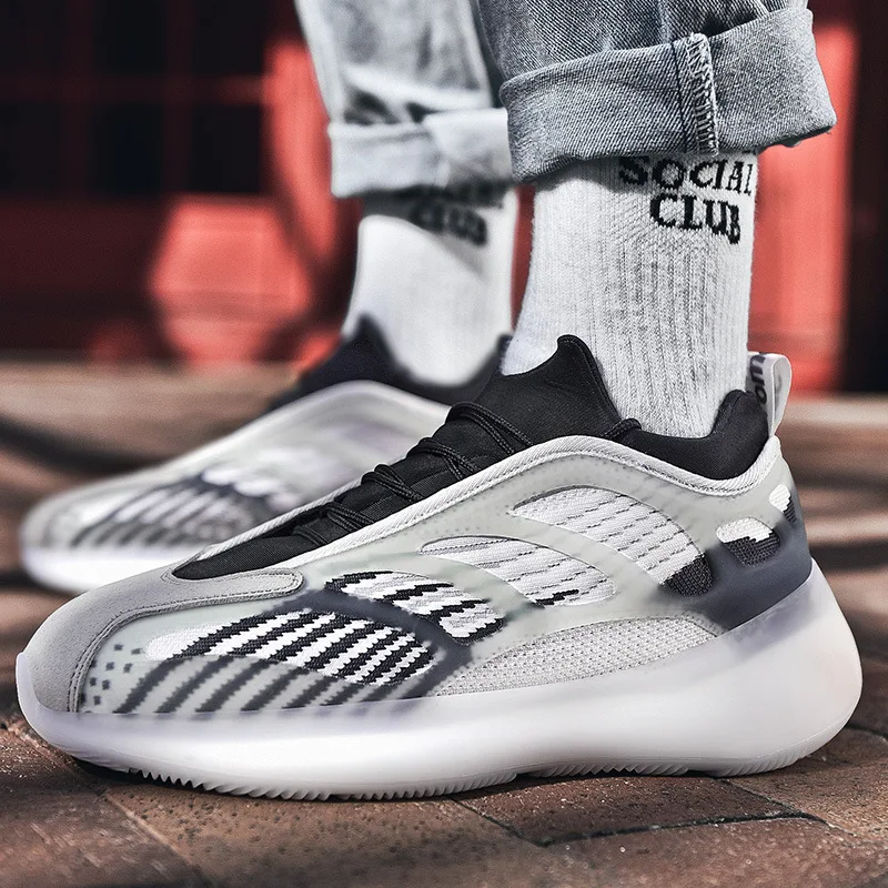 Night Reflective Popcorn Platform Shoes. Walk safely and stylishly at night. Enhanced visibility and comfort, perfect fo — photo 2