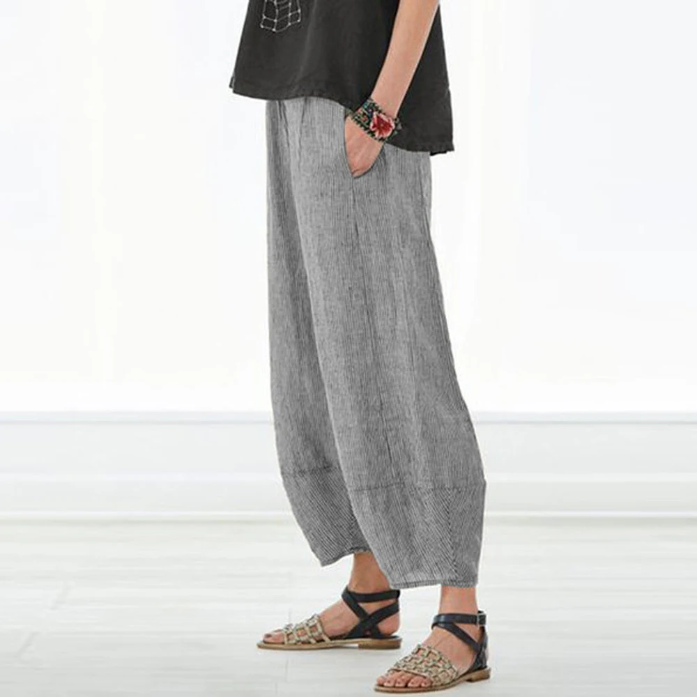 Cropped trousers with pit striped stitching, offering a modern and stylish look. Comfortable for all-day wear, ideal for — photo 2