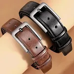 Men's Retro Pin Buckle Belt, Simple All-Match Design, Perfect for Any Outfit, Classic and Versatile Accessory for Everyd — photo 7
