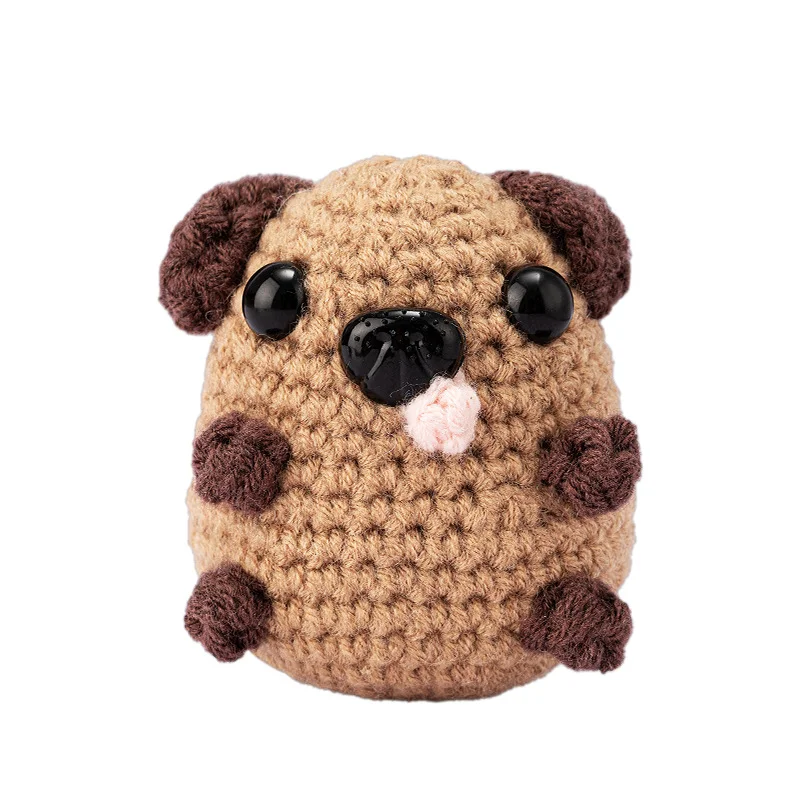 DIY Häkel-Materialpaket Woll-Tier selbst häkeln Ideal für Anfänger Bastelset Handgehäkeltes Amigurumi Geschenkidee. — foto 21