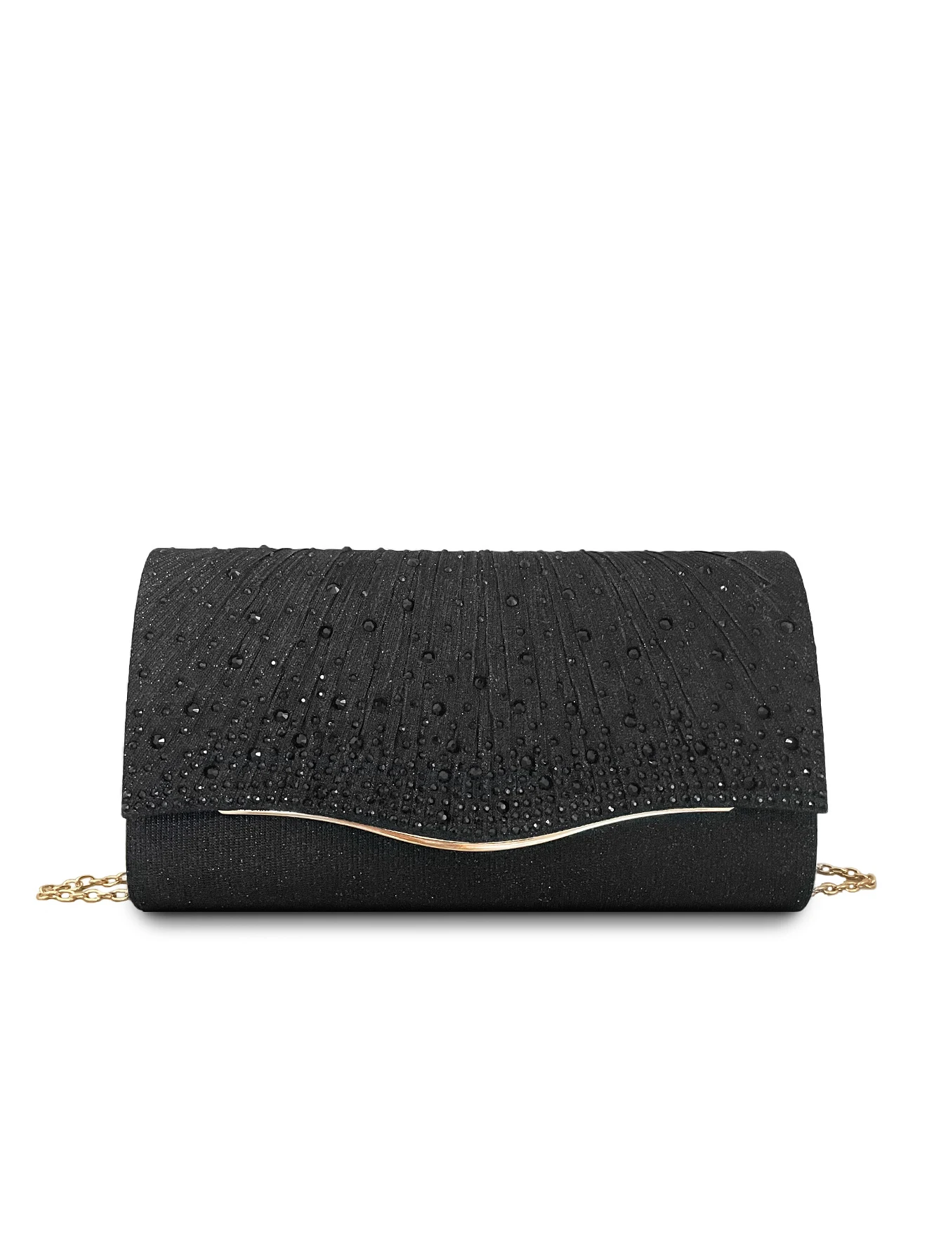 Women's New Rhinestone Diamond Dinner Clutch Bag, Stylish Dress Garment Bag, Fashion Party and Banquet Accessory, Elegan — photo 7