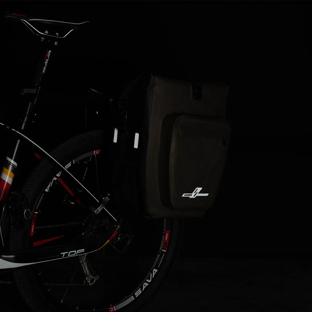 Title 15, Bolsa de bicicleta totalmente à prova dágua pa...
