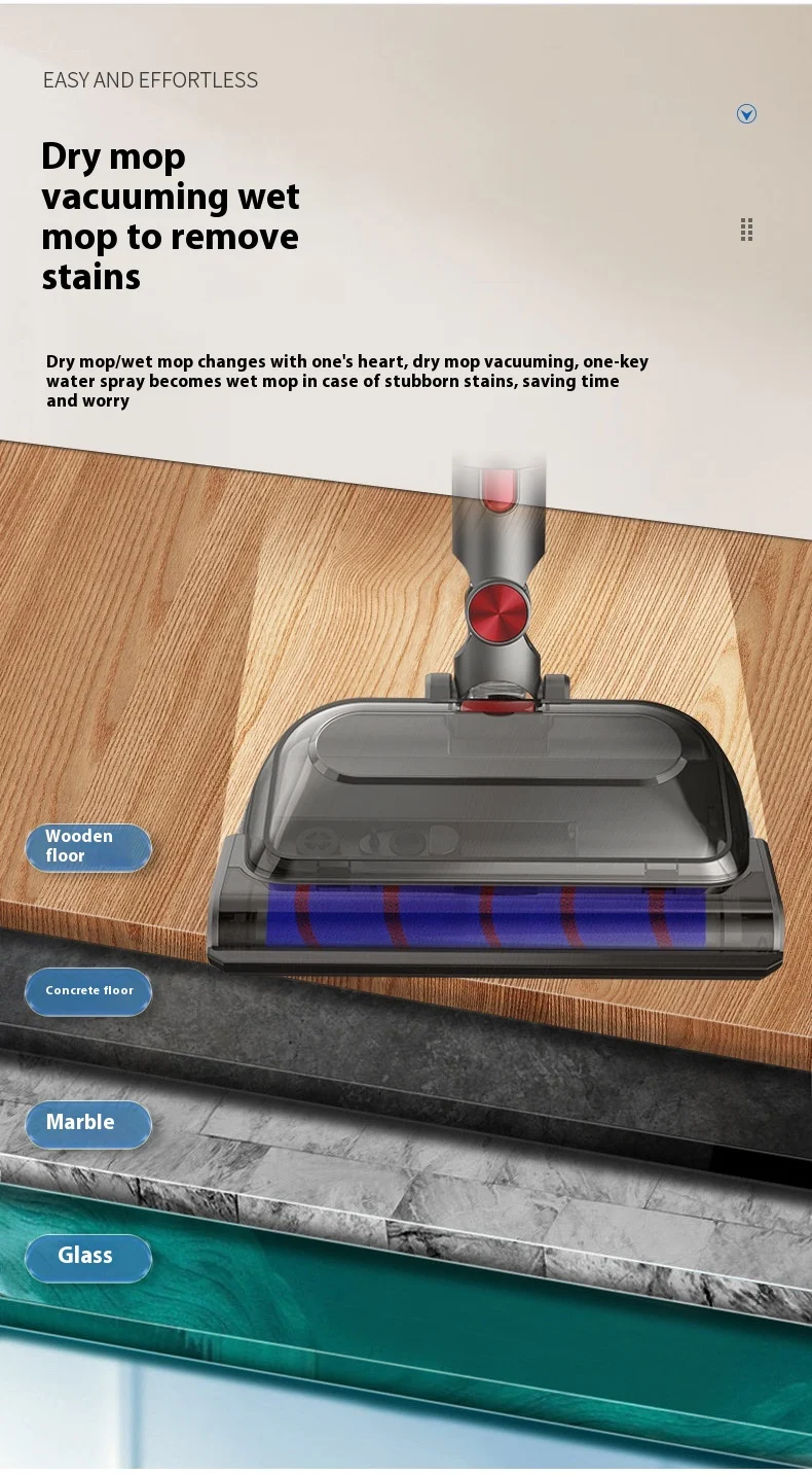 Title 3, Vacuum cleaner floor brush accessories with ele...