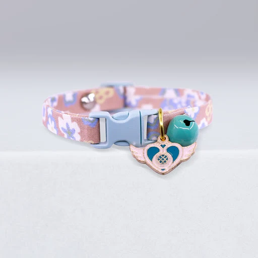 Title 3, Simple and Cute Cat Rainbow Silent Bell Collar,...