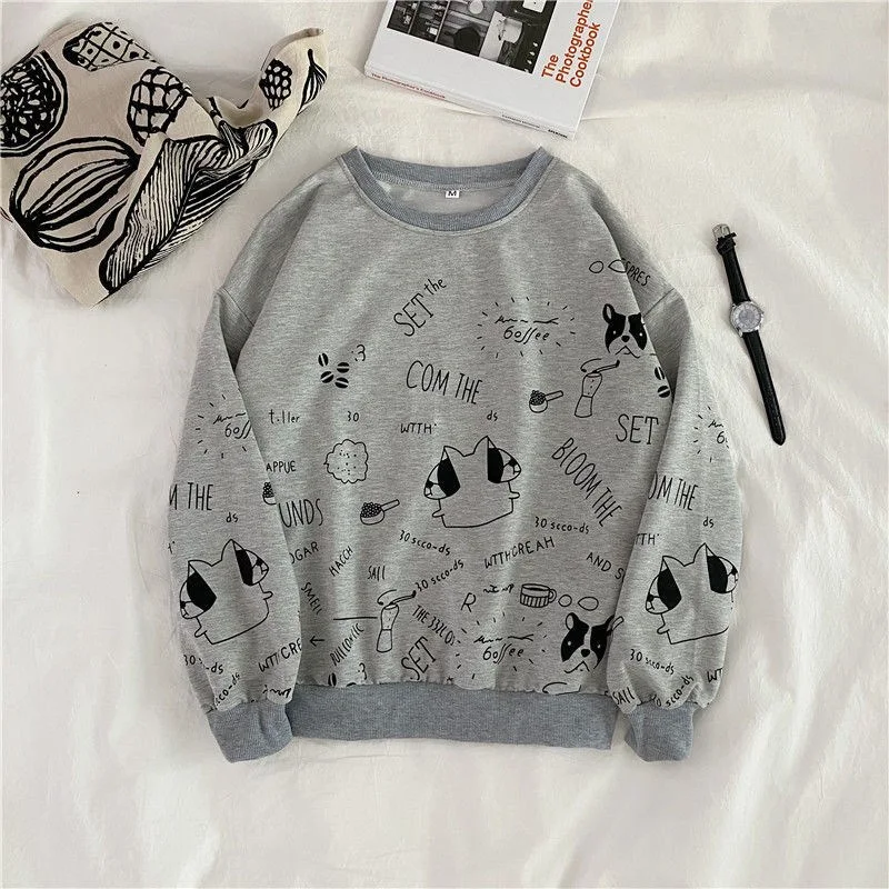 Title 5, Korean Style Loose Top for Casual Sports Studen...
