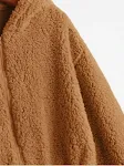 Korte pluche trui voor dames, heerlijk zacht en comfortabel. Perfect voor een casual look en warme dagen. Een must-have voor elke garderobe. — foto 4