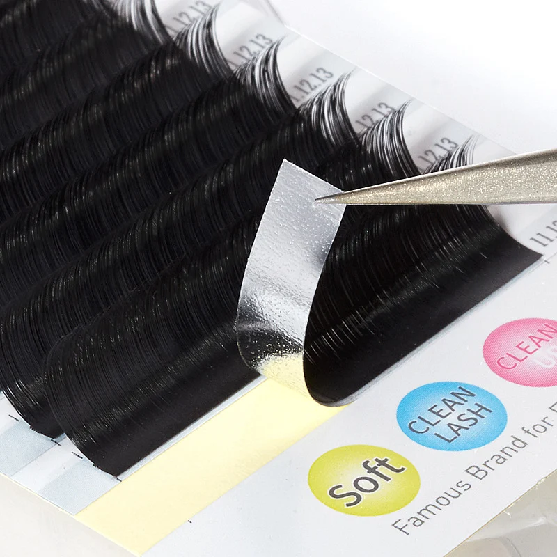 Title 4, Yelix Eyelashes Manual 0.05 Natural 3D Camellia...
