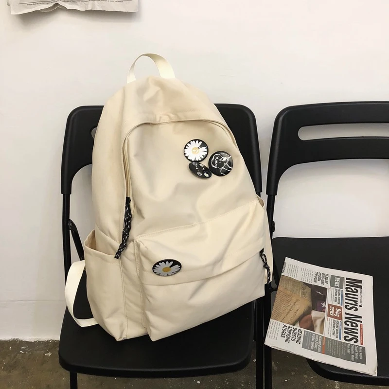 Schulrucksack für Paare, ideal für Gymnasiasten, geräumig, stilvoll und komfortabel für Bücher, Laptop & Alltag. — foto 5