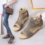 Oversized Romeinse Sandalen voor Dames Comfortabele Platte Sandalen voor de Zomer Perfect voor Wandelen Geniet van de Zomer met Deze Elegante Sandalen — foto 3