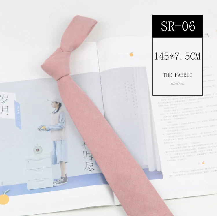 Korean Style Casual Suede Shirt, Macaron Color, Artistic Design, Pure Color, with a 7cm Hand Tie, Effortless Style. — photo 31